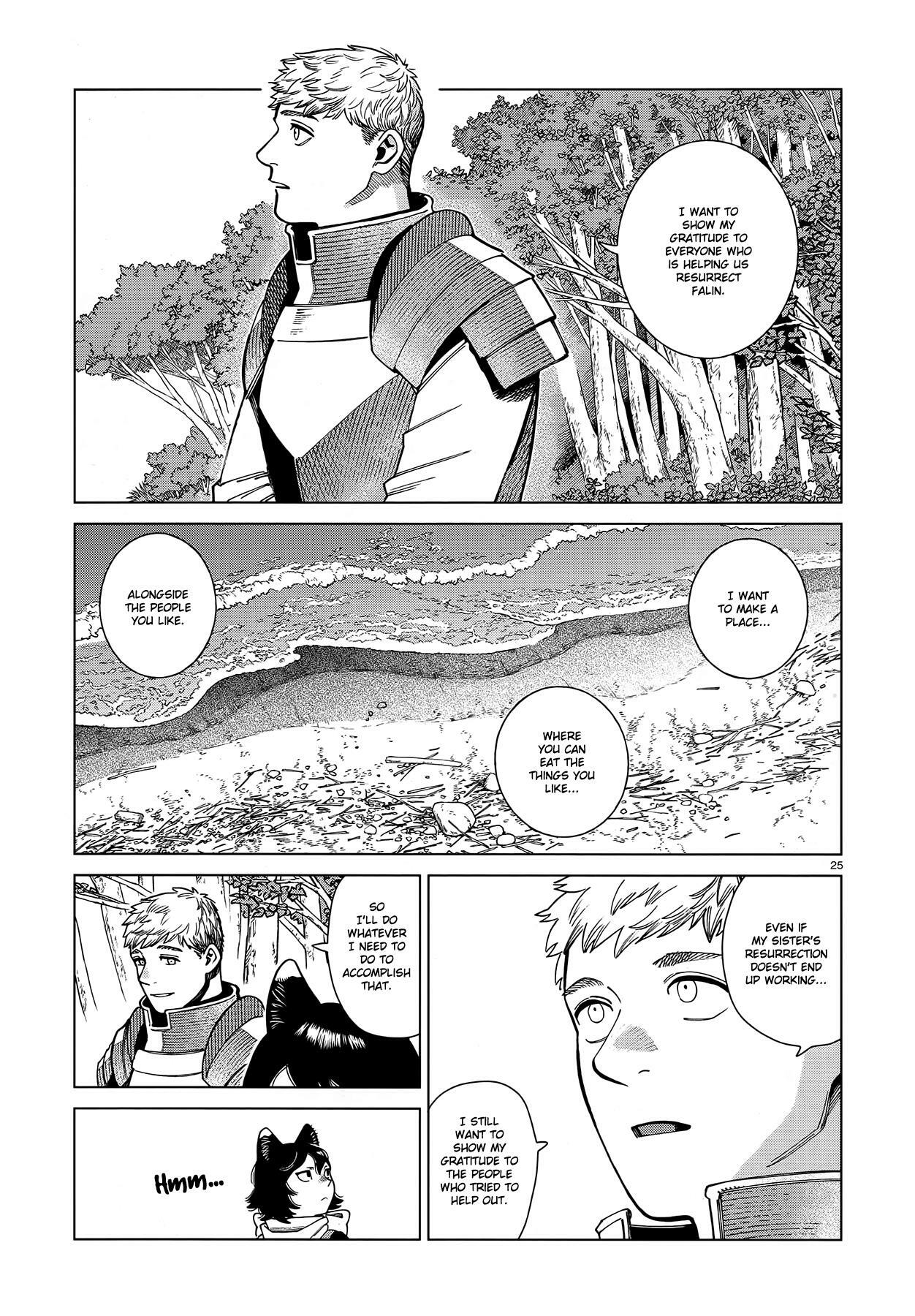 Dungeon Meshi Chapter 95: Falin Iii page 25 - Mangakakalot