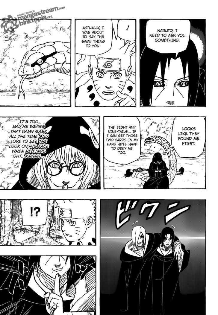 Naruto Vol.58 Chapter 549 : Itachi's Question!  