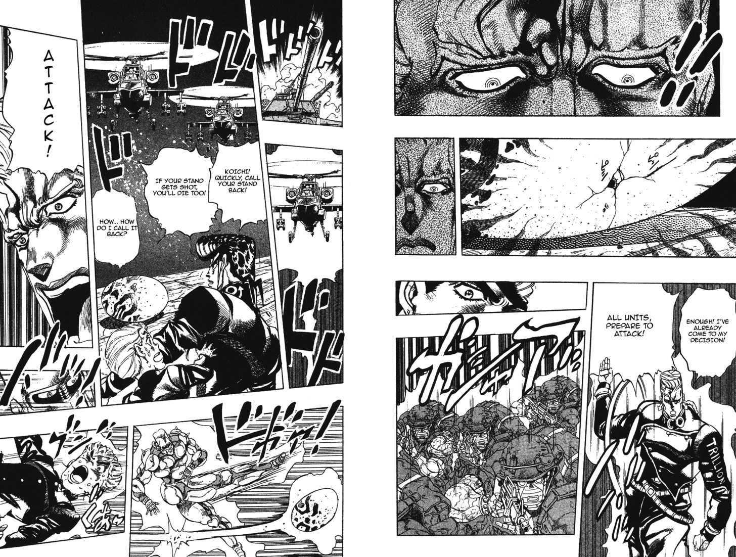 Jojo's Bizarre Adventure Vol.30 Chapter 279 : Nijimura Brothers Part 6 page 9 - 