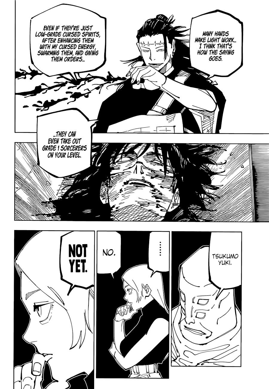 Jujutsu Kaisen Chapter 203: Blood And Oil ② page 16 - Mangakakalot