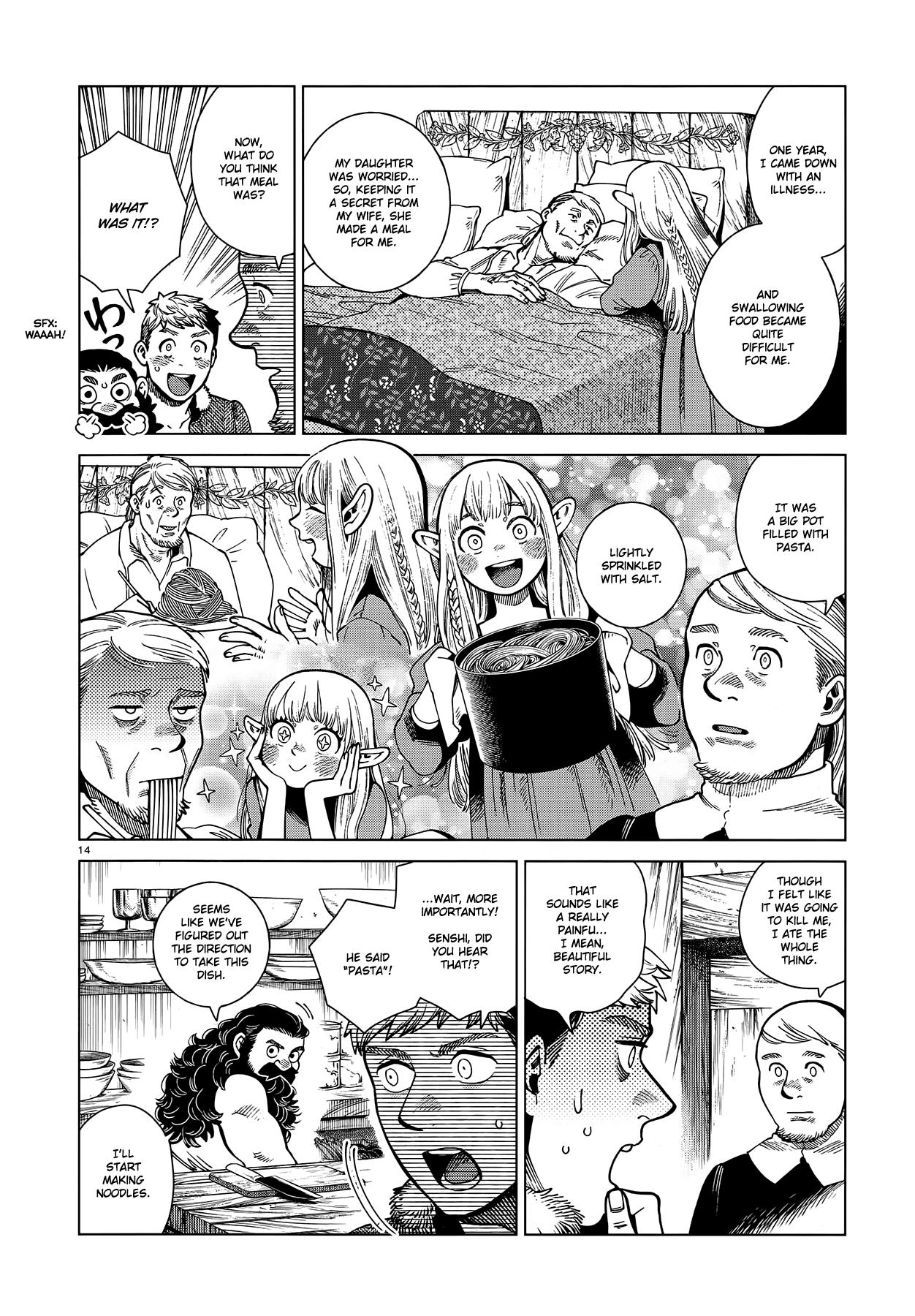 Dungeon Meshi Chapter 81: Local Cuisine page 14 - Mangakakalot