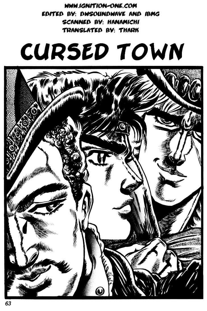 Jojo's Bizarre Adventure Vol.3 Chapter 21 : Cursed Town page 1 - 