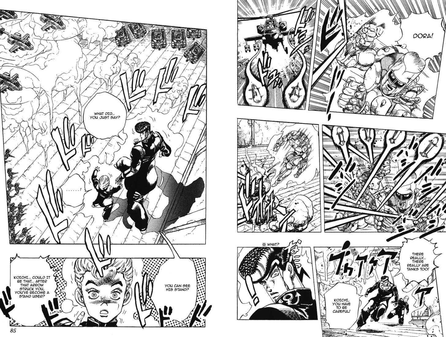 Jojo's Bizarre Adventure Vol.30 Chapter 278 : Nijimura Brothers Part 5 page 10 - 