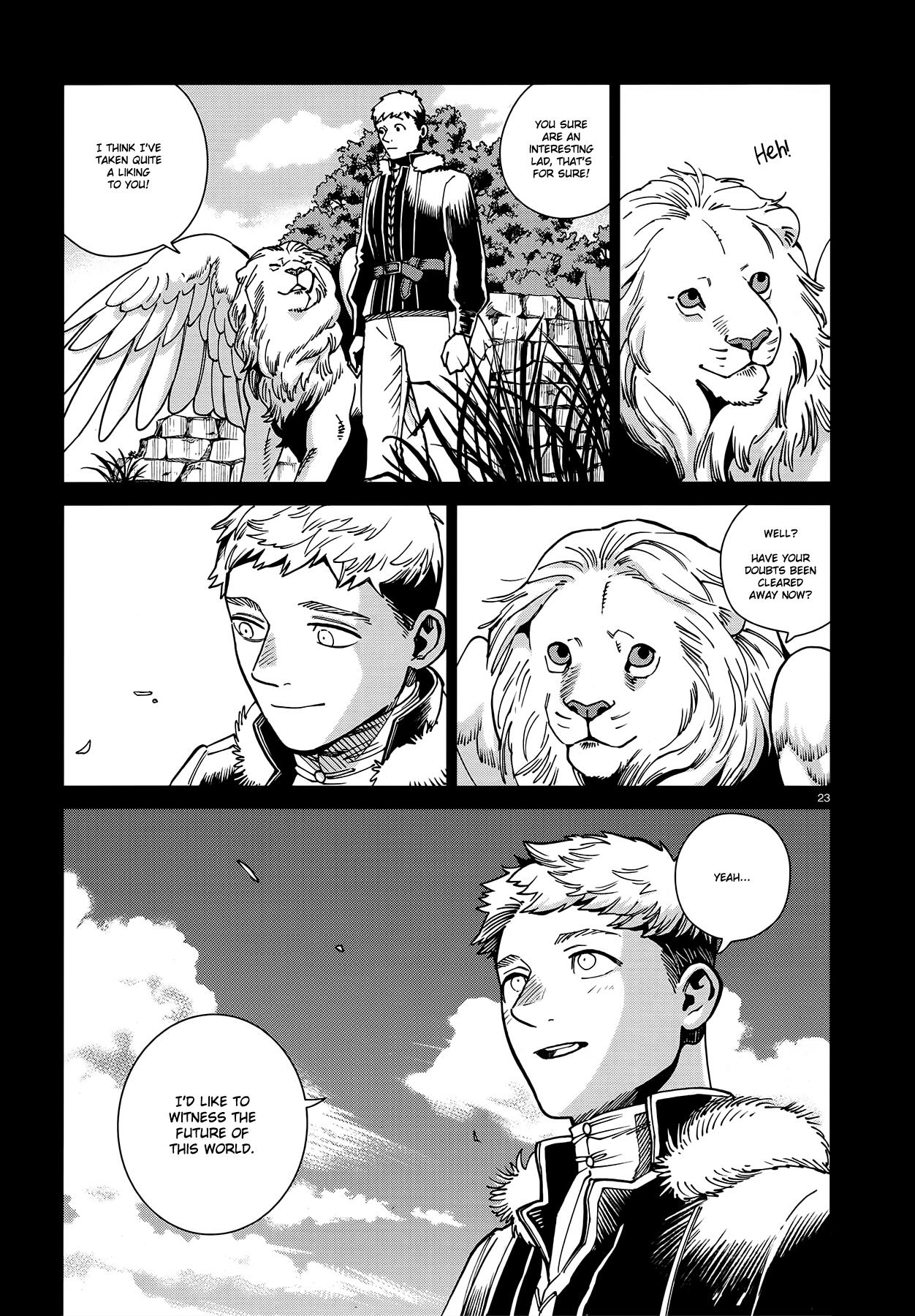 Dungeon Meshi Chapter 60: Winged Lion page 23 - Mangakakalot