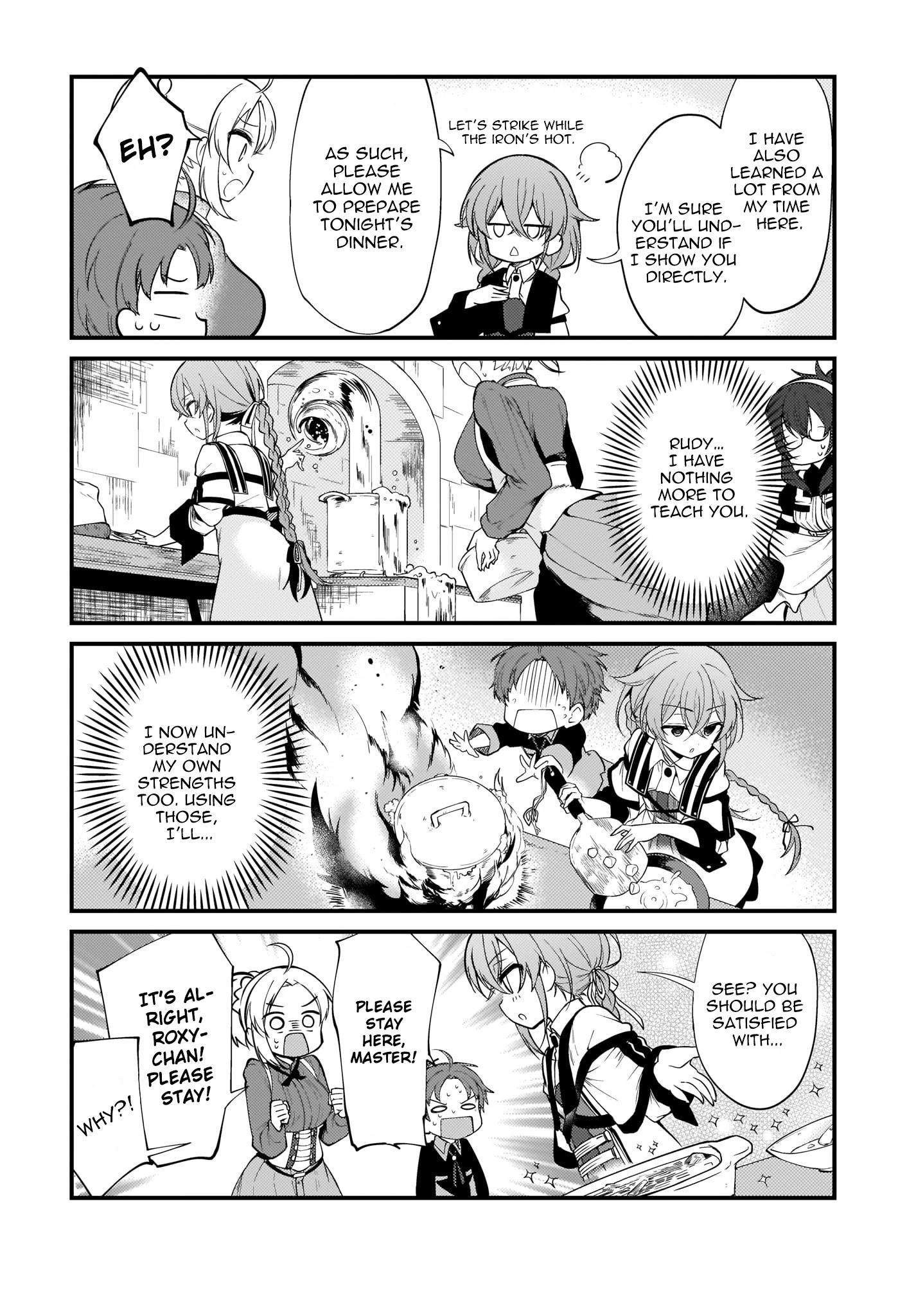 MUSHOKU TENSEI: EVEN IF IT'S A 4-KOMA, I'LL GET SERIOUS chapter-2 Page 6