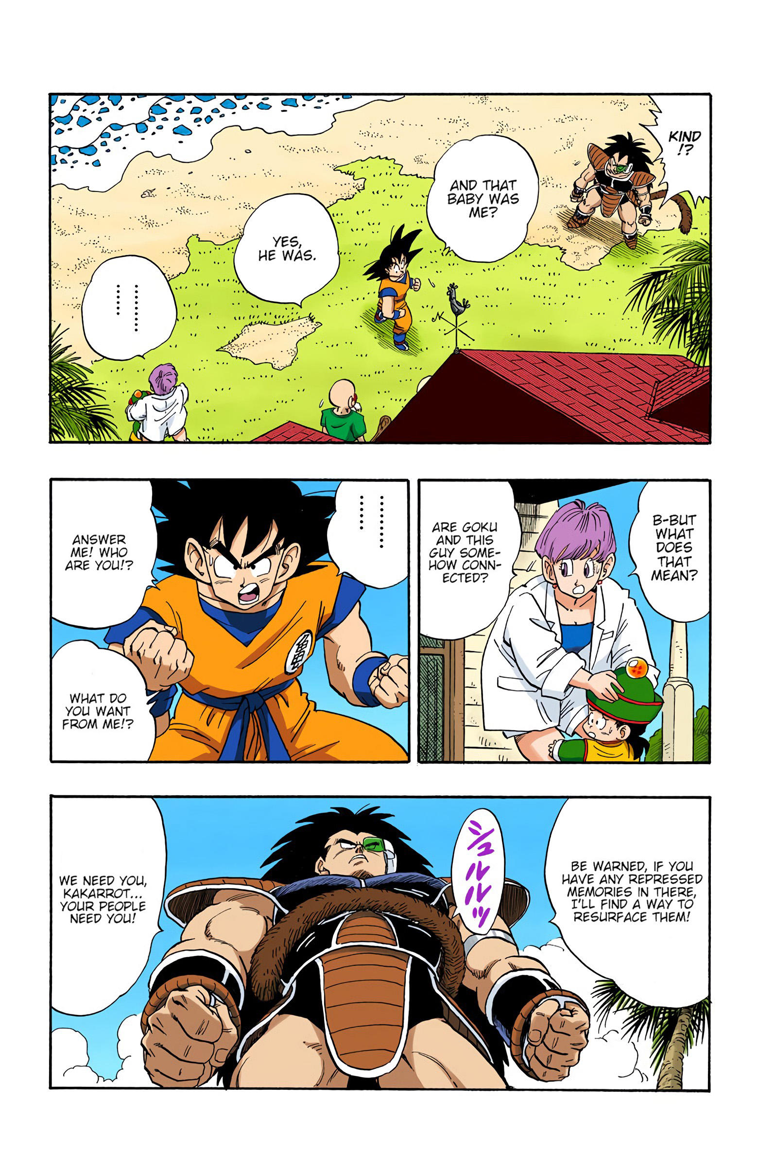 Dragon Ball - Full Color Edition Vol.17 Chapter 197: Tails Of Future Not-Quite-Past page 4 - Mangakakalot