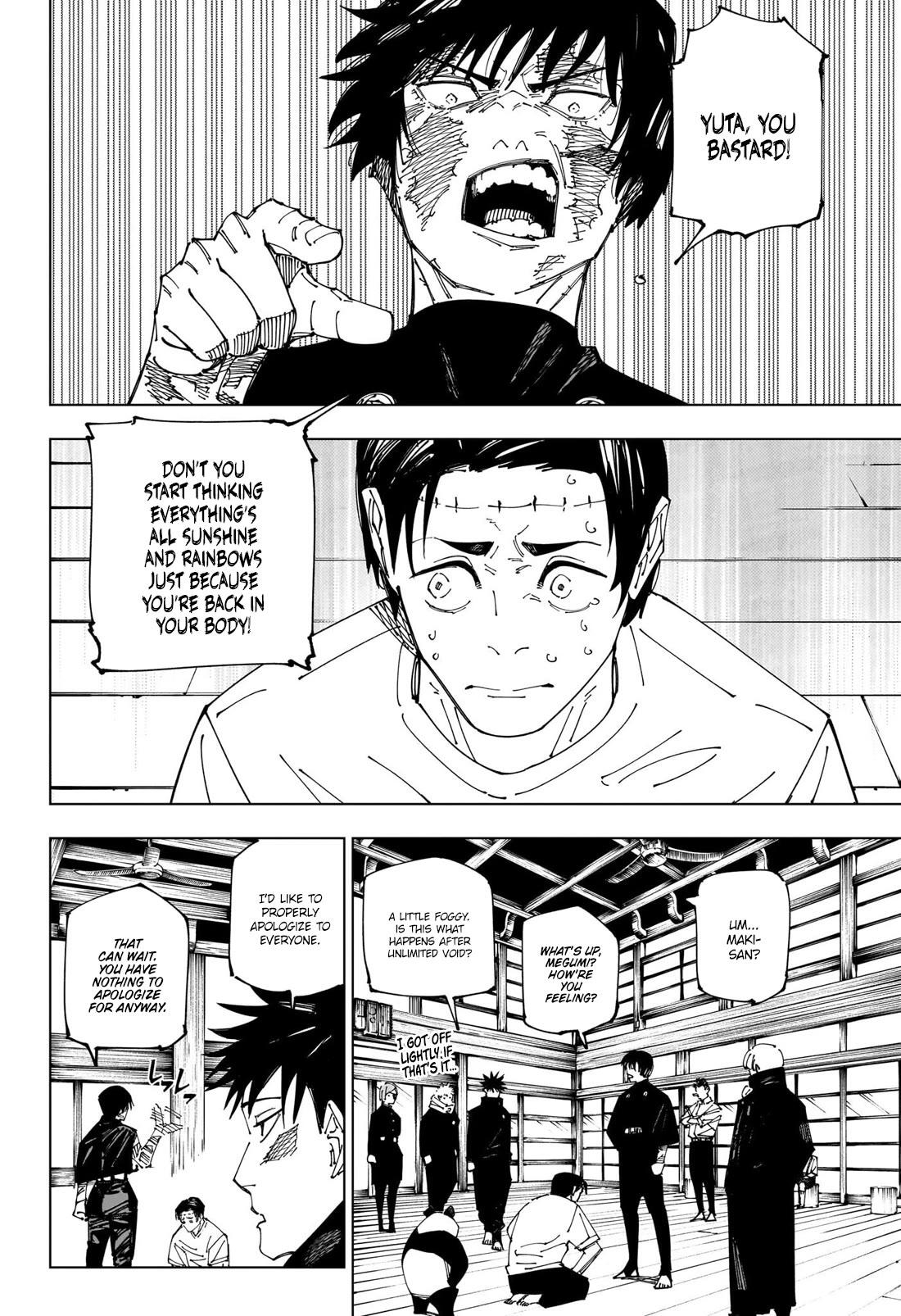 Jujutsu Kaisen Chapter 269: Reflection page 3 - kaisenjujutsu.com