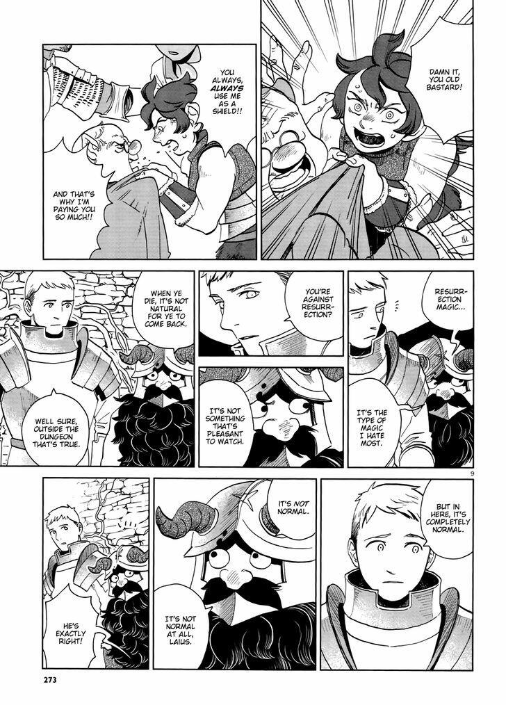 Dungeon Meshi Chapter 19 : : Tentaclus page 9 - Mangakakalot