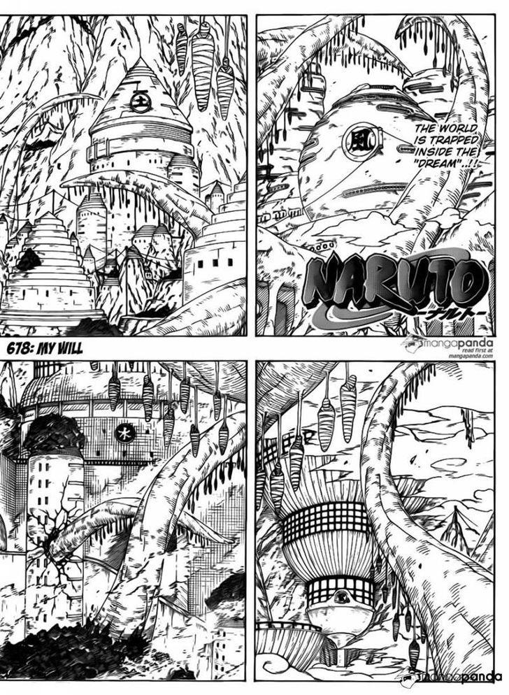 Naruto Vol.70 Chapter 678 : My Will  
