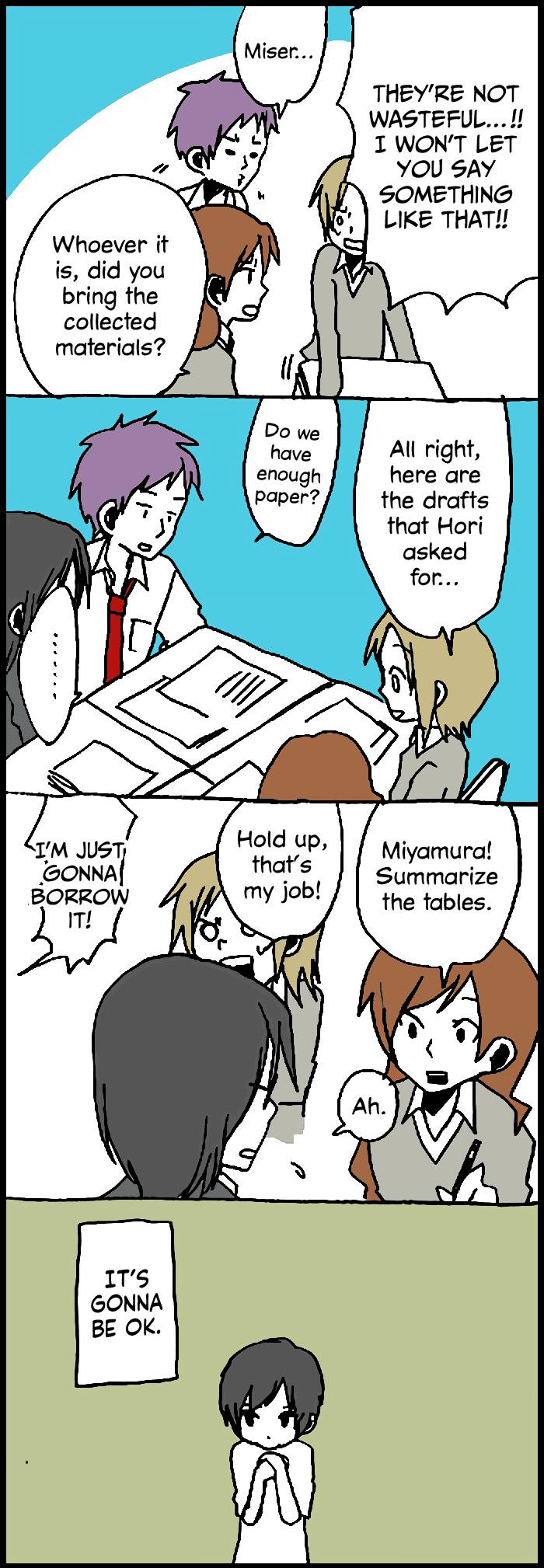 Hori-San To Miyamura-Kun Chapter 11: Izumi Boy page 8 - Horimiya Webcomic