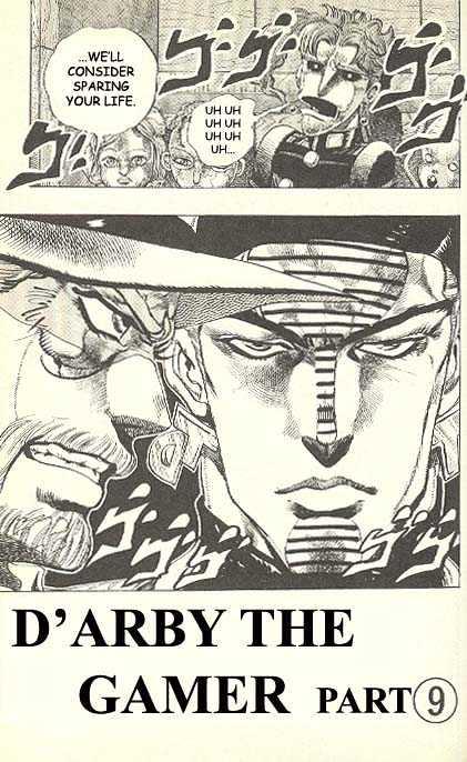 Jojo's Bizarre Adventure Vol.25 Chapter 235 : D'arby The Gamer Pt.9 page 3 - 