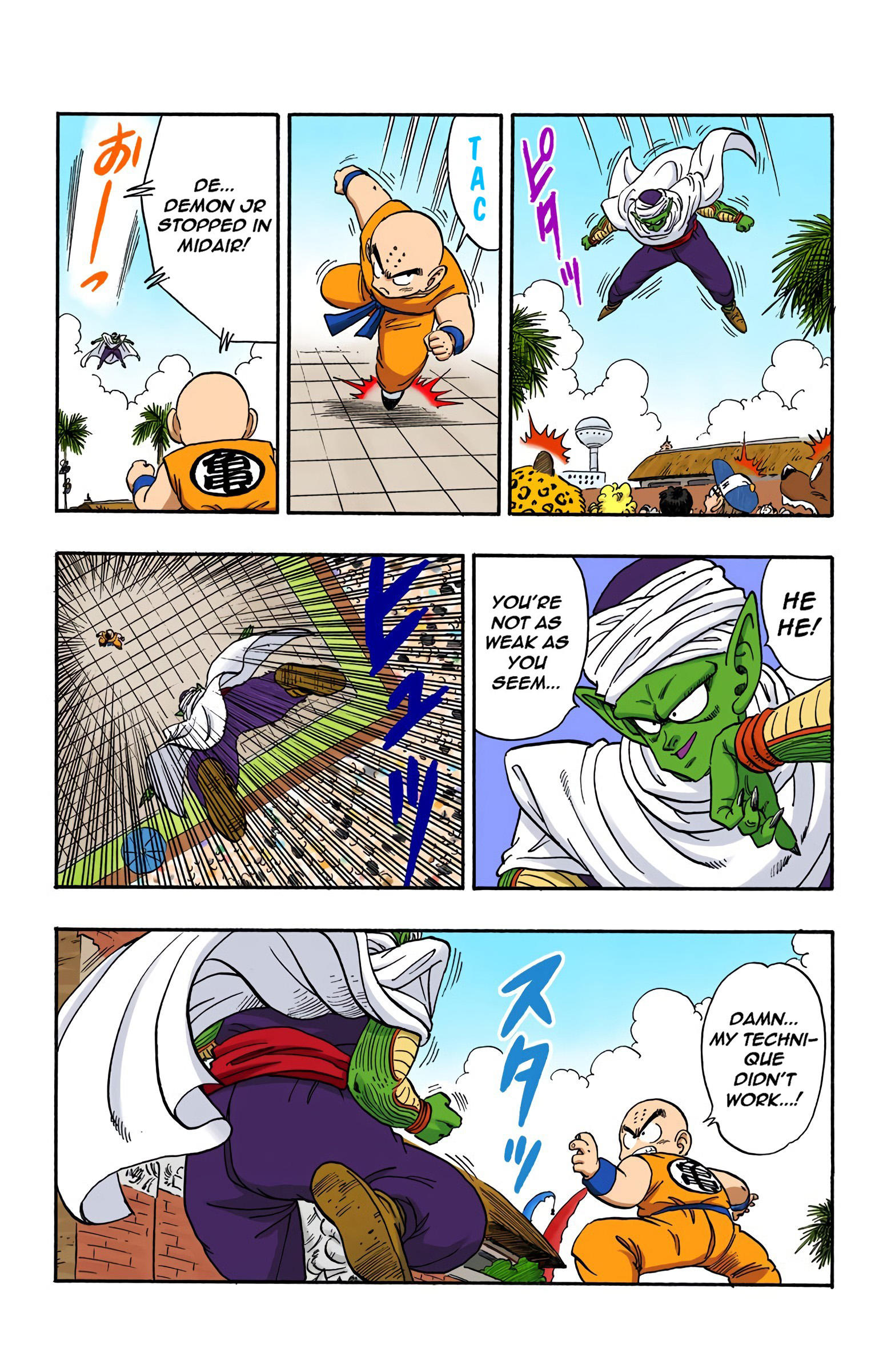 Dragon Ball - Full Color Edition Vol.15 Chapter 172: Kuririn Vs. Demon Junior page 8 - Mangakakalot