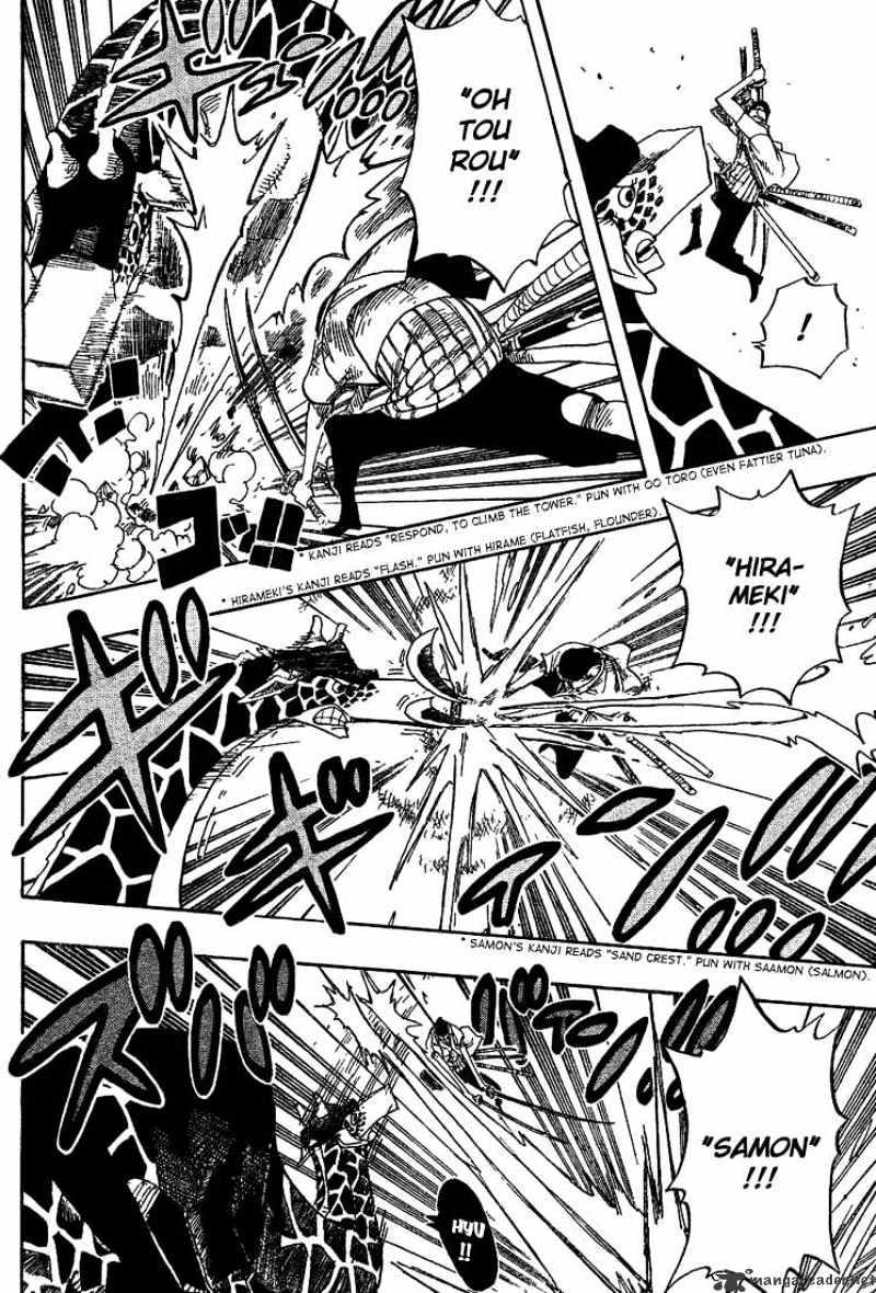 One Piece Chapter 416 : Zoro Vs Kaku page 10 - Mangakakalot