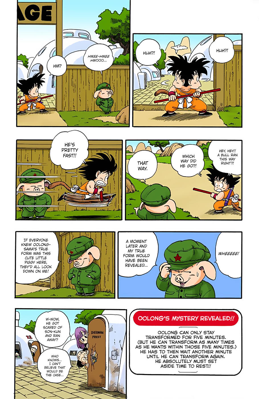 Dragon Ball - Full Color Edition Vol.1 Chapter 6: Oolong Vs. Son Goku page 4 - Mangakakalot