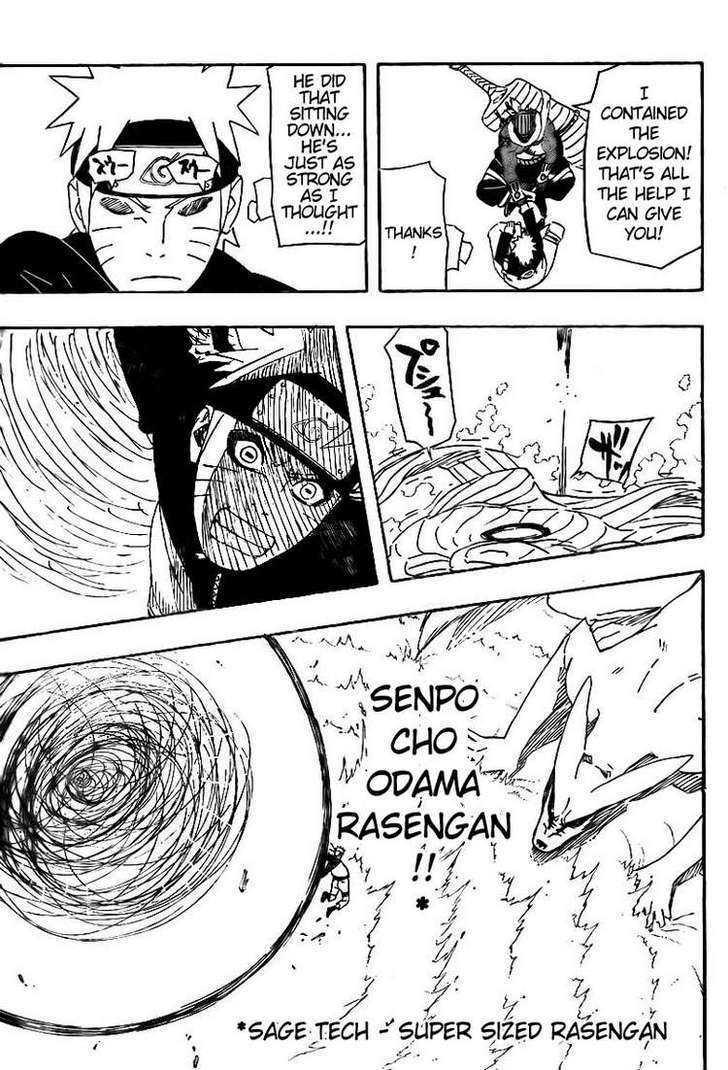 Vol.53 Chapter 497 – Nine- Tails vs. Naruto!! | 4 page