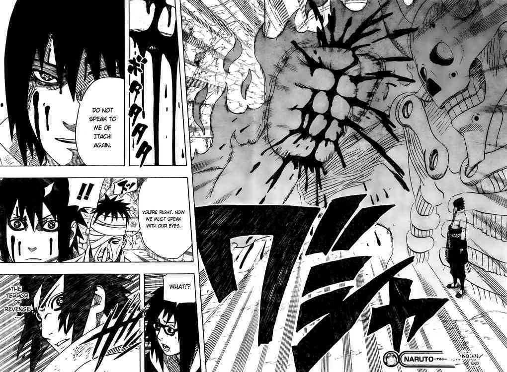 Vol.51 Chapter 476 – Sasuke vs. Danzō…!! | 18 page