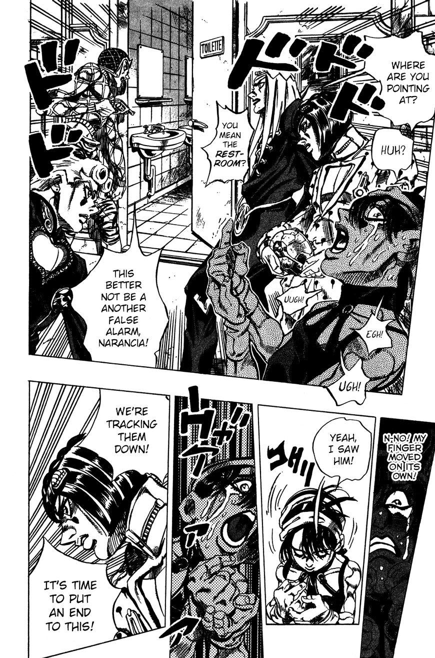 Jojo's Bizarre Adventure Vol.56 Chapter 526 : Clash And Taking Head - Part 2 page 18 - 