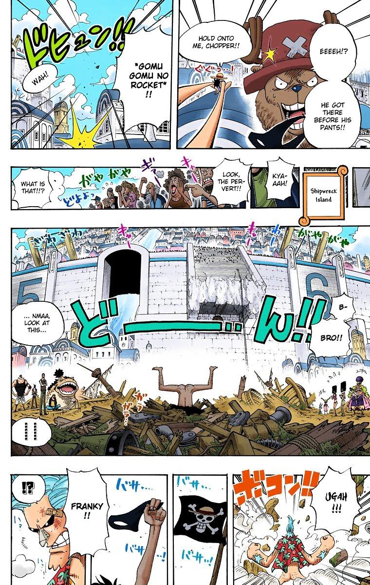 One Piece Chapter 436 V2 : Pants From Franky House [Hq] page 19 - Mangakakalot