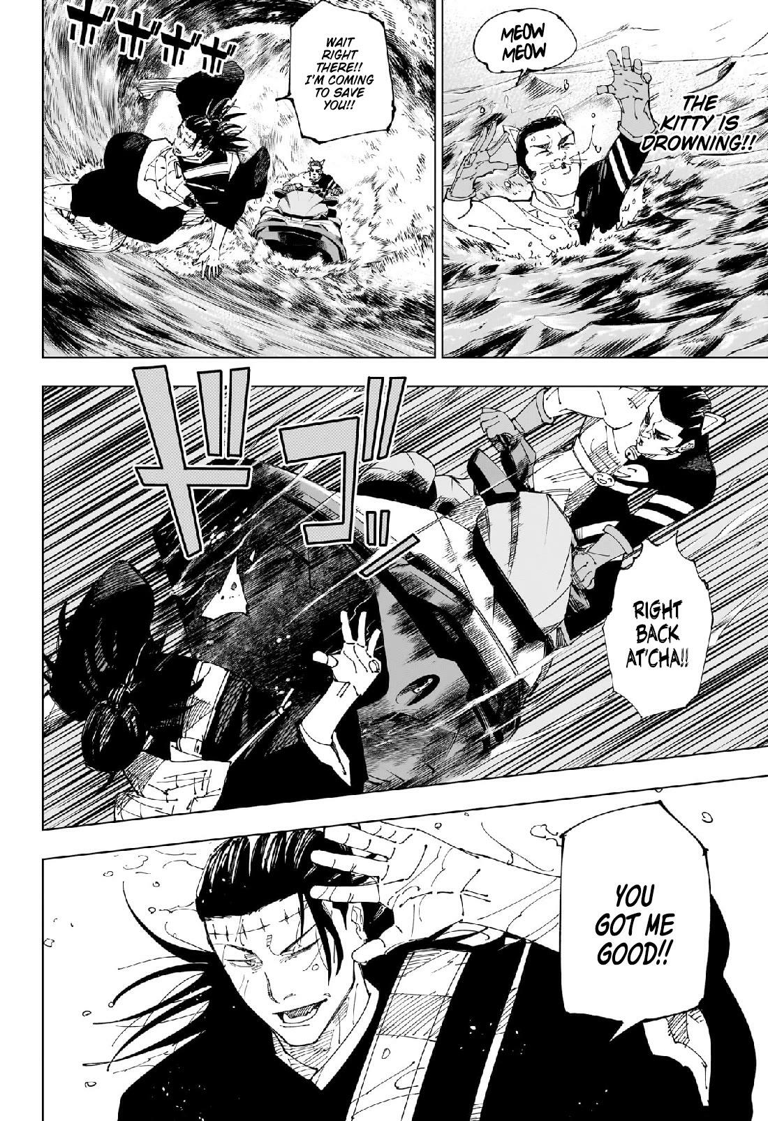 Jujutsu Kaisen Chapter 242: Idiot Survivor!! ~Soar Ever Higher~ page 14 - Mangakakalot