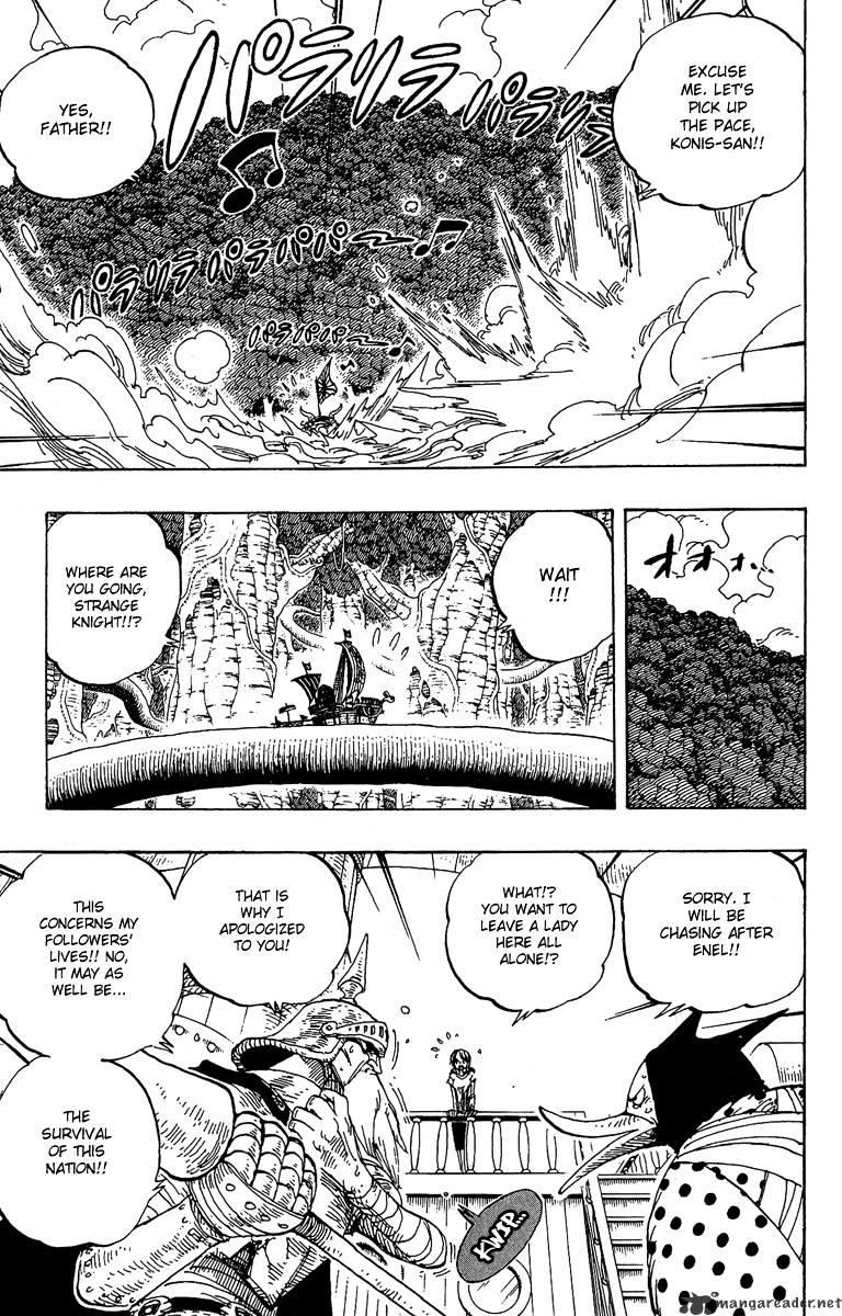 One Piece Chapter 264 : Warrior Kamakiri V.s. God Enerli page 3 - Mangakakalot