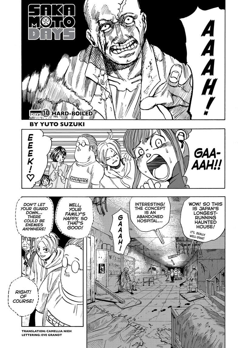 Sakamoto Days Chapter 10 page 1 - Mangakakalot