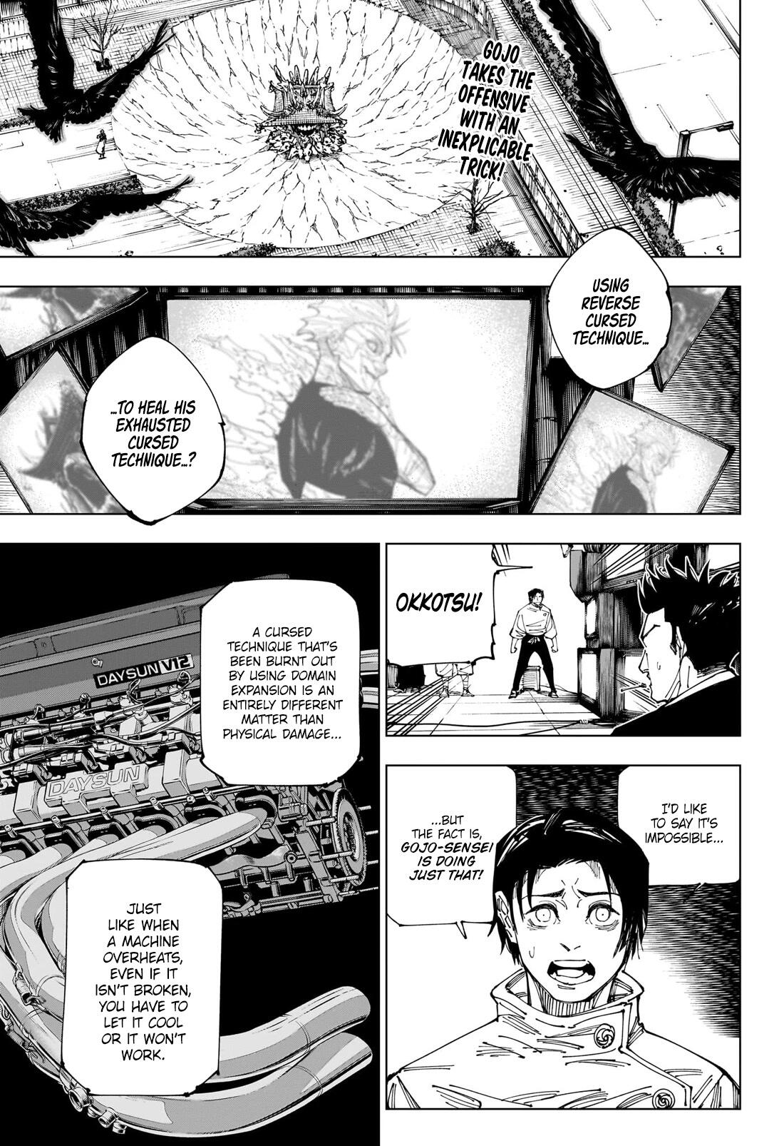 Jujutsu Kaisen Chapter 227: The Decisive Battle In The Uninhabited, Demon-Infested Shinjuku ⑤ page 4 - Mangakakalot
