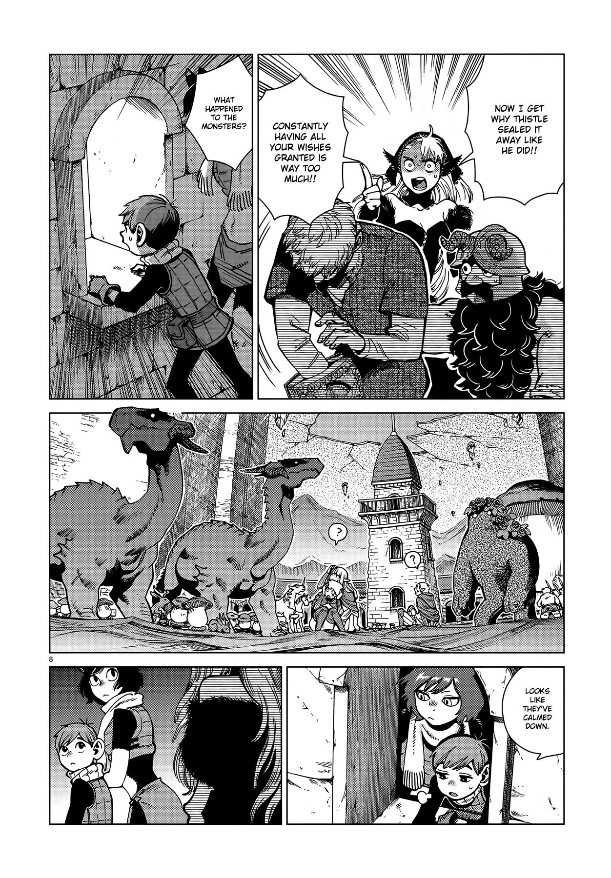 Dungeon Meshi Chapter 86: Winged Lion page 8 - Mangakakalot