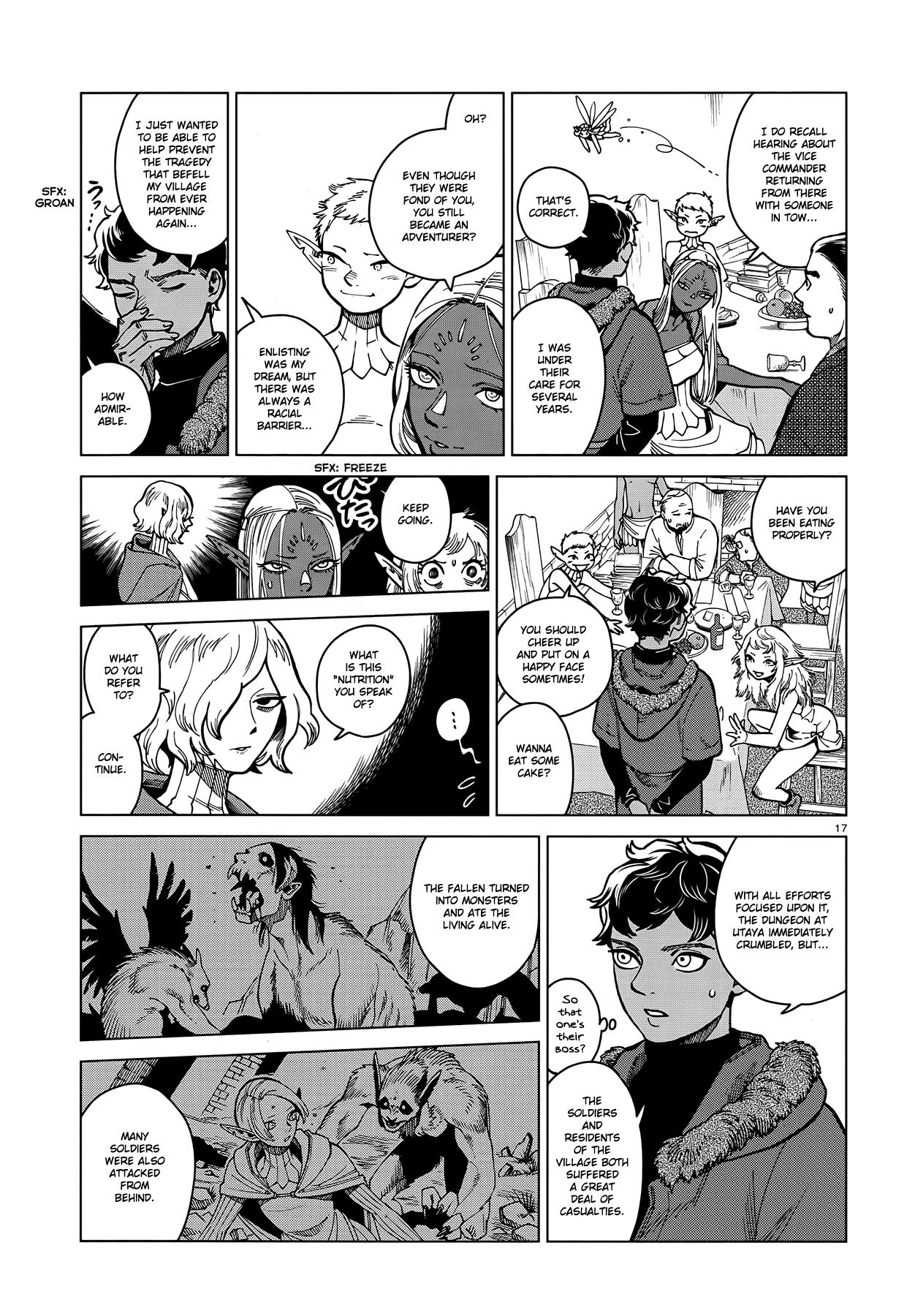 Dungeon Meshi Chapter 45: Egg page 17 - Mangakakalot