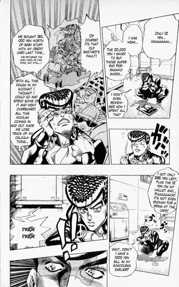 Jojo's Bizarre Adventure Vol.36 Chapter 335 : Shigechi's Harvest (1) page 5 - 