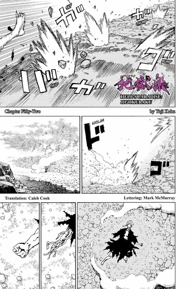 Hell's Paradise: Jigokuraku Chapter 52 page 1 - Mangakakalot