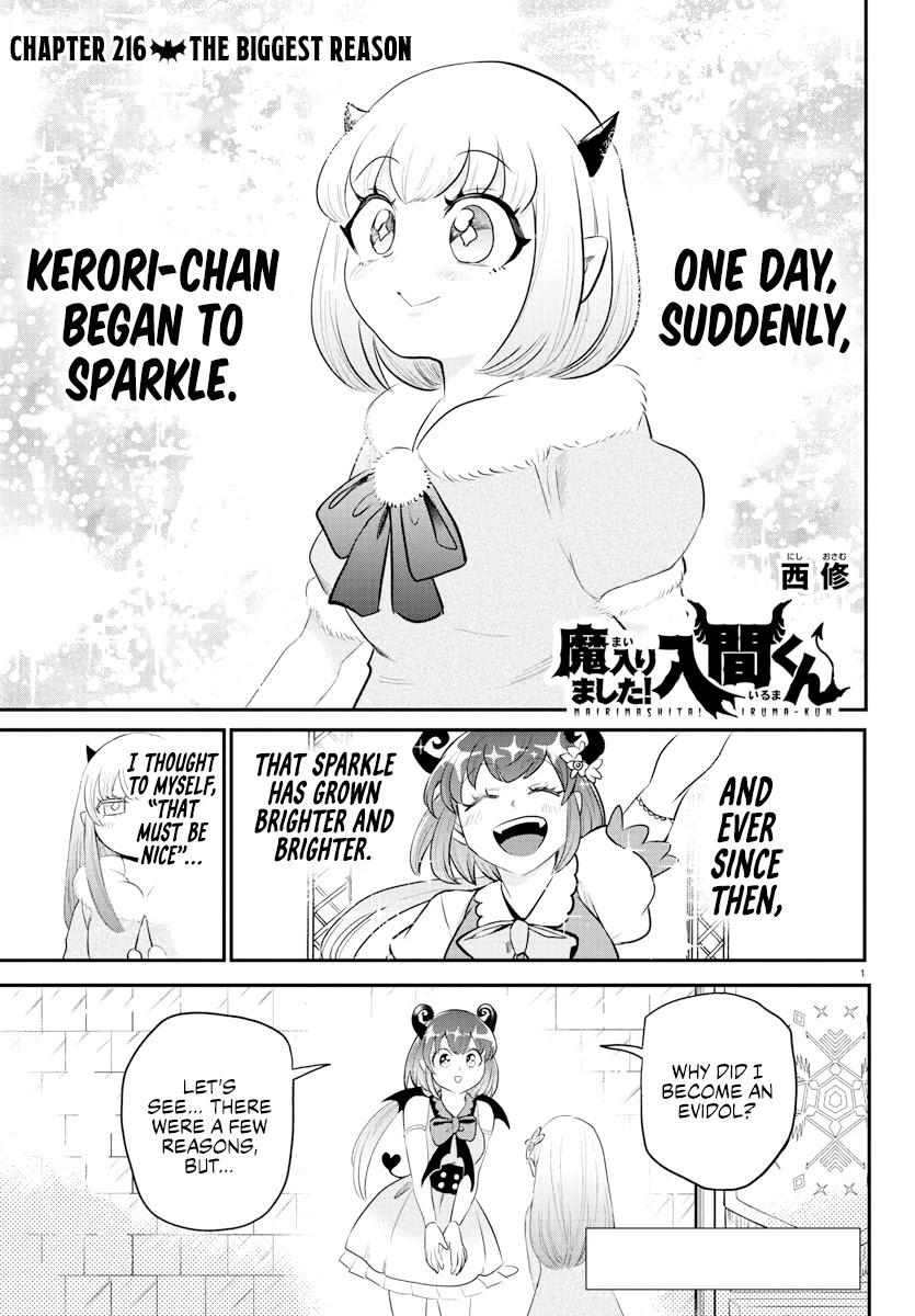 Mairimashita! Iruma-Kun Chapter 216: The Biggest Reason. - Mangakakalots.com