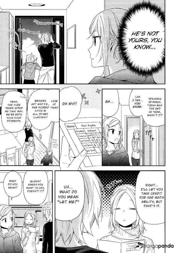 Hori-San To Miyamura-Kun Chapter 63 page 11 - Horimiya Webcomic