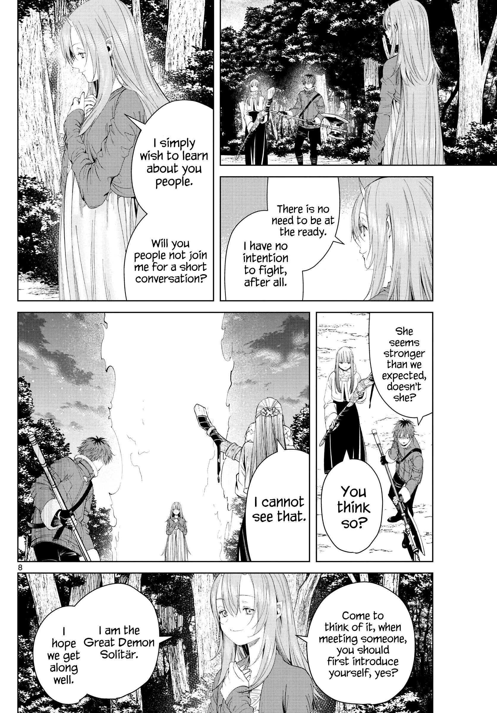 Sousou No Frieren Chapter 95: Nameless Great Demon page 8 - Mangakakalot
