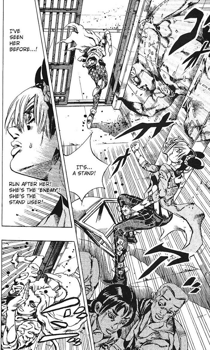 Jojo's Bizarre Adventure Chapter 693 page 8 - 