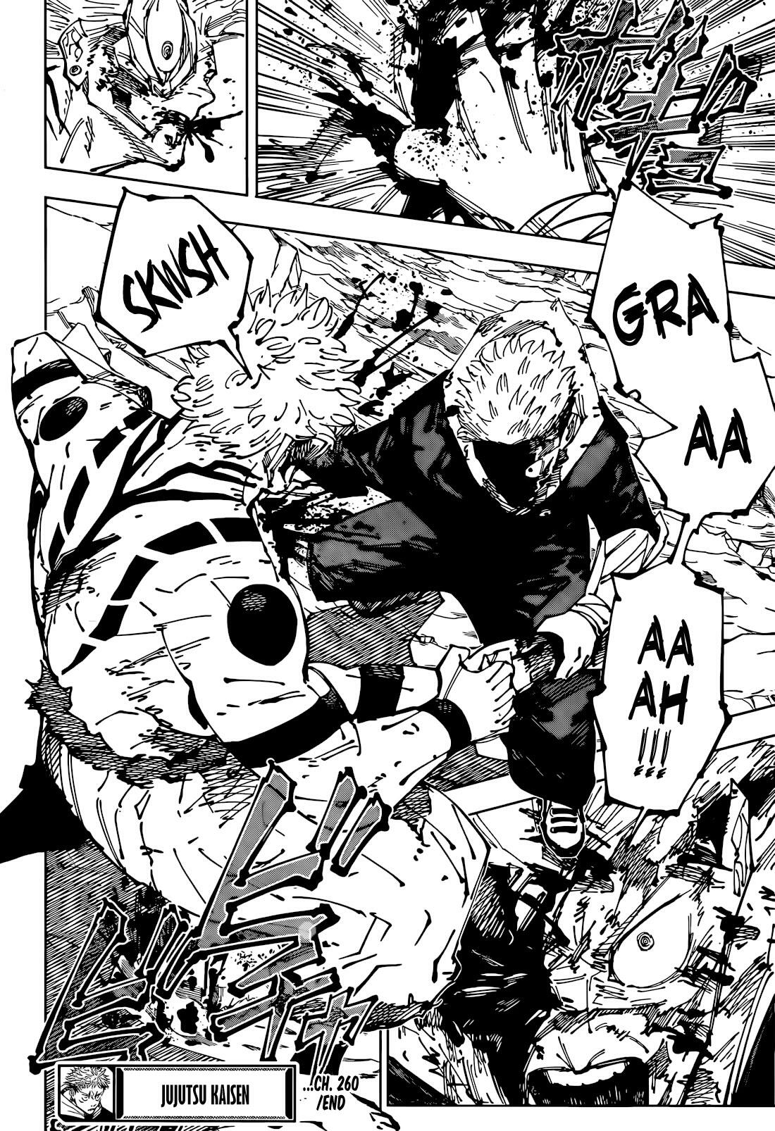 Jujutsu Kaisen Chapter 260: The Decisive Battle In The Uninhabited, Demon-Infested Shinjuku ㉜ page 17 - kaisenjujutsu.com