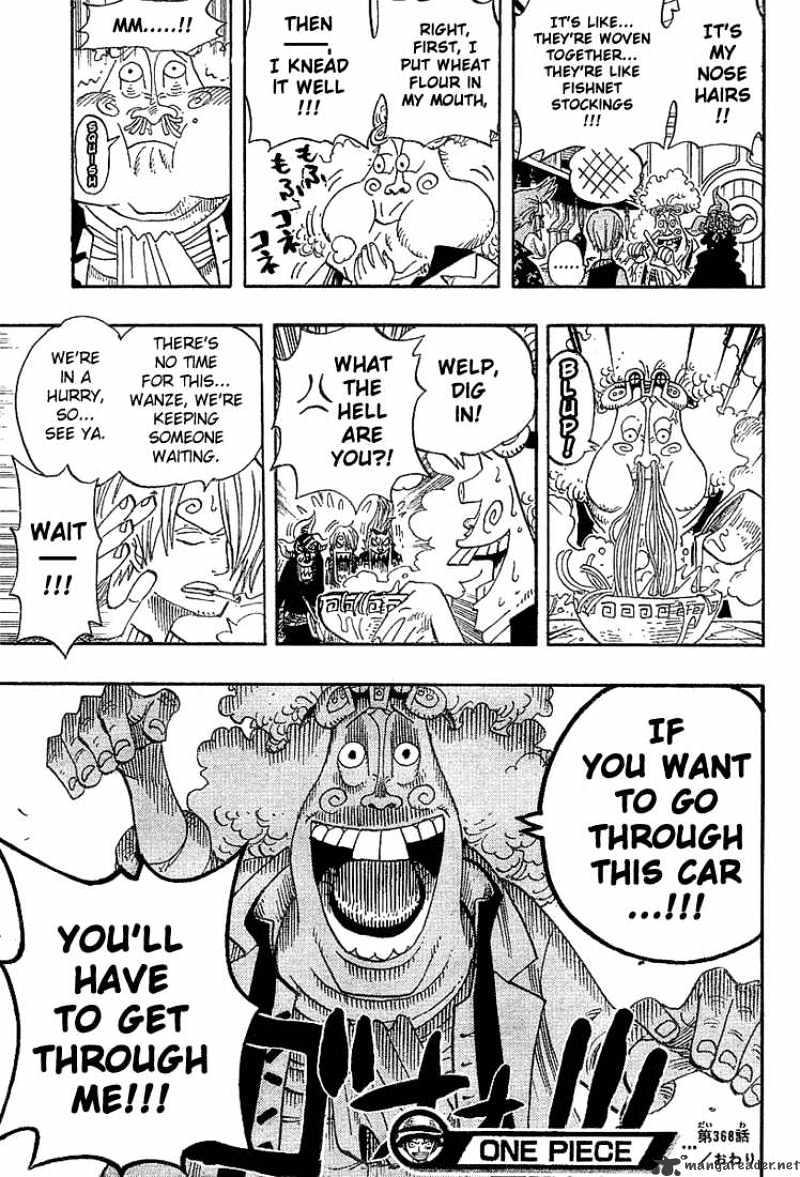 One Piece Chapter 368 : Sea Train Battle Game page 20 - Mangakakalot