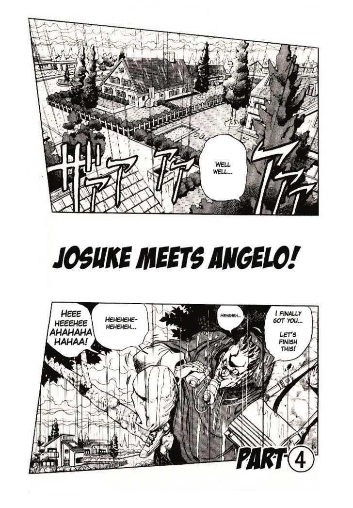 Jojo's Bizarre Adventure Vol.29 Chapter 272 : Josuke Meets Angelo! Part 4 page 2 - 