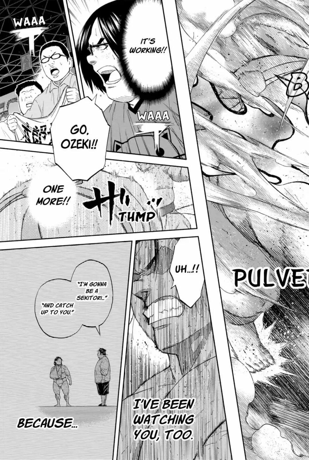 Hinomaru Sumo 🖐 on X: Hinomaru Sumo Chapter 242: “Let's Do It