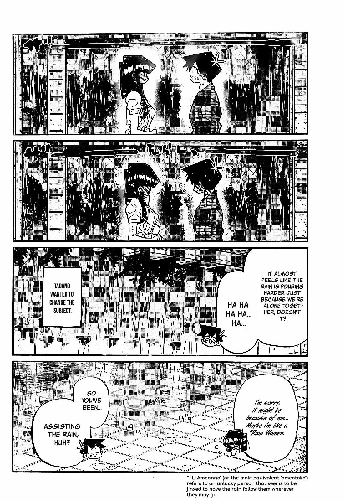 Komi-san wa Komyushou Desu Manga Chapter 406