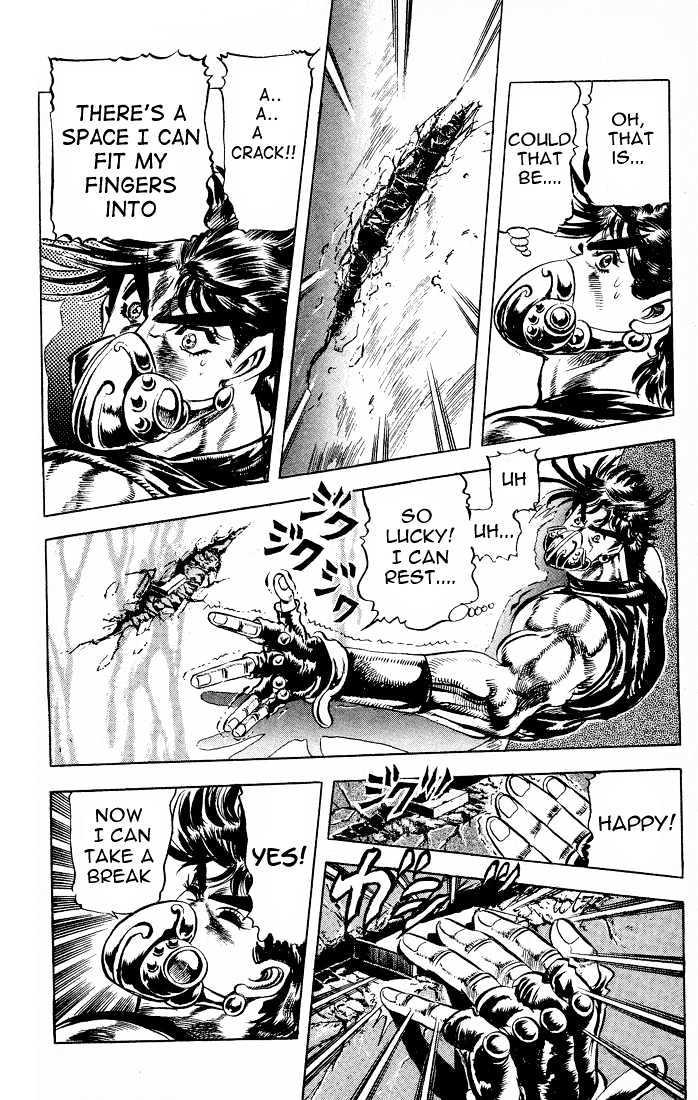 Jojo's Bizarre Adventure Vol.8 Chapter 73 : Concentrated Ripple Power page 17 - 