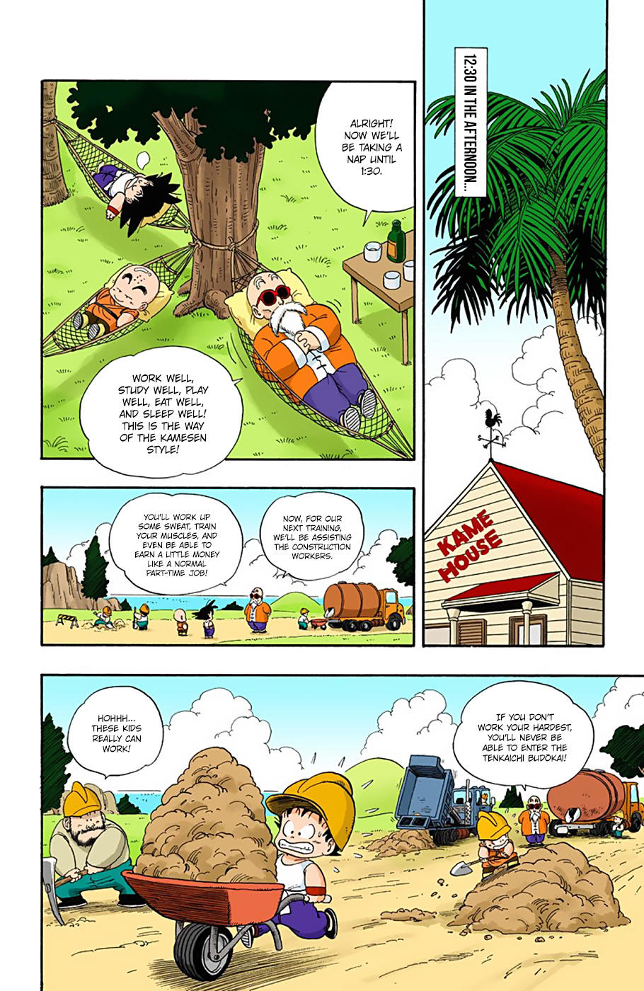 Dragon Ball - Full Color Edition Vol.3 Chapter 31: The Kamesen Style's Severe Training page 6 - Mangakakalot