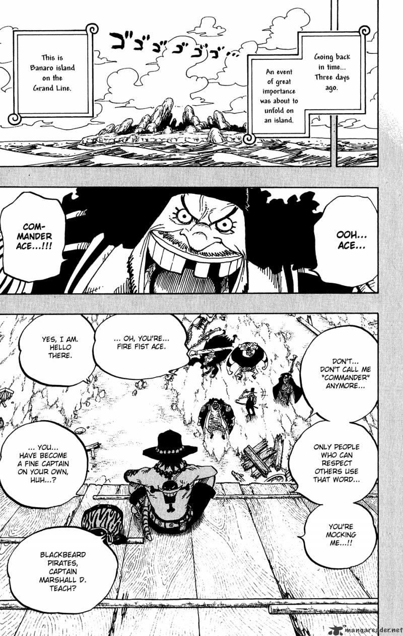 One Piece Chapter 440 : Firefist Vs Blackbeard page 11 - Mangakakalot