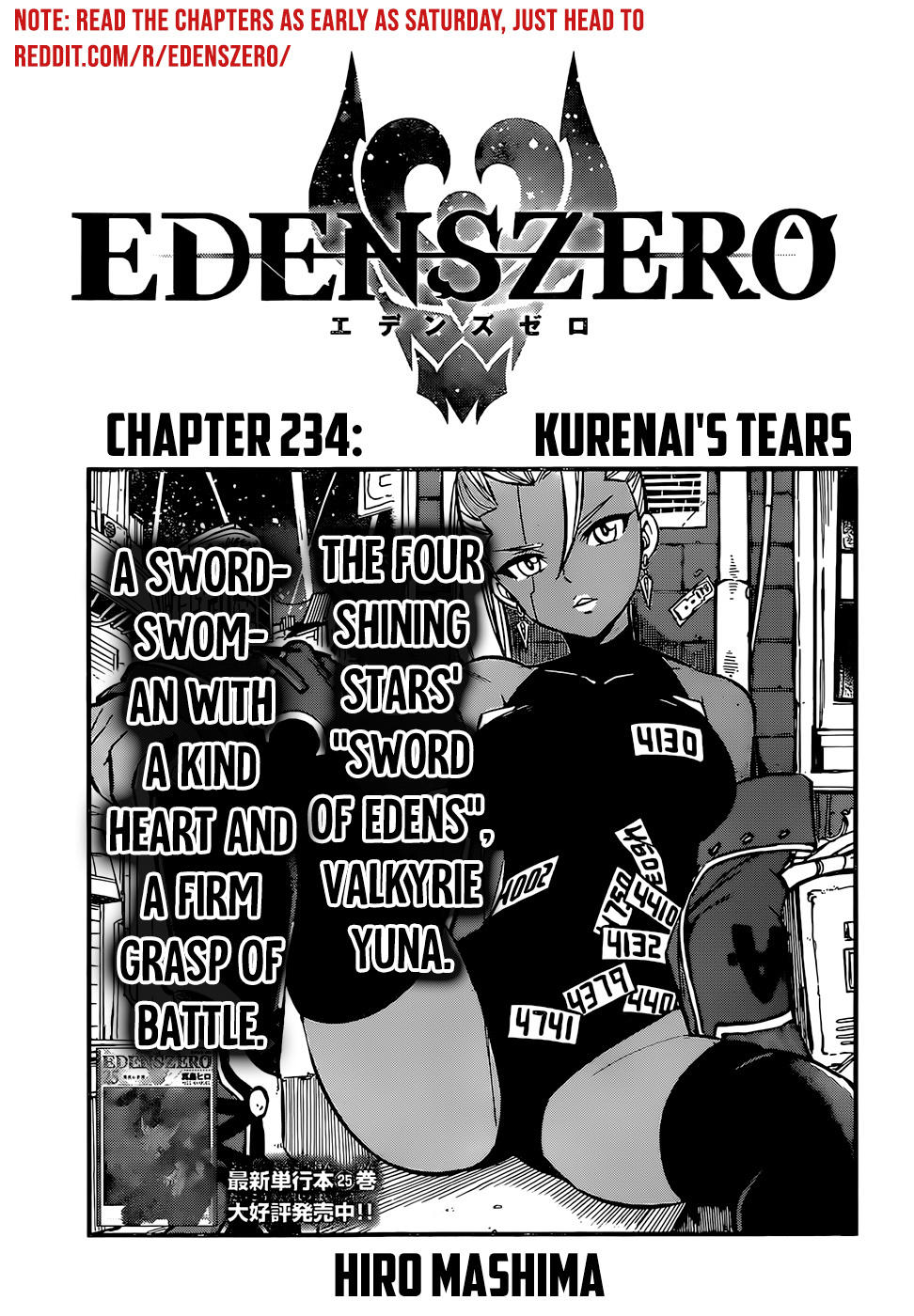 Read Edens Zero chapter 254 on Mangakakalot