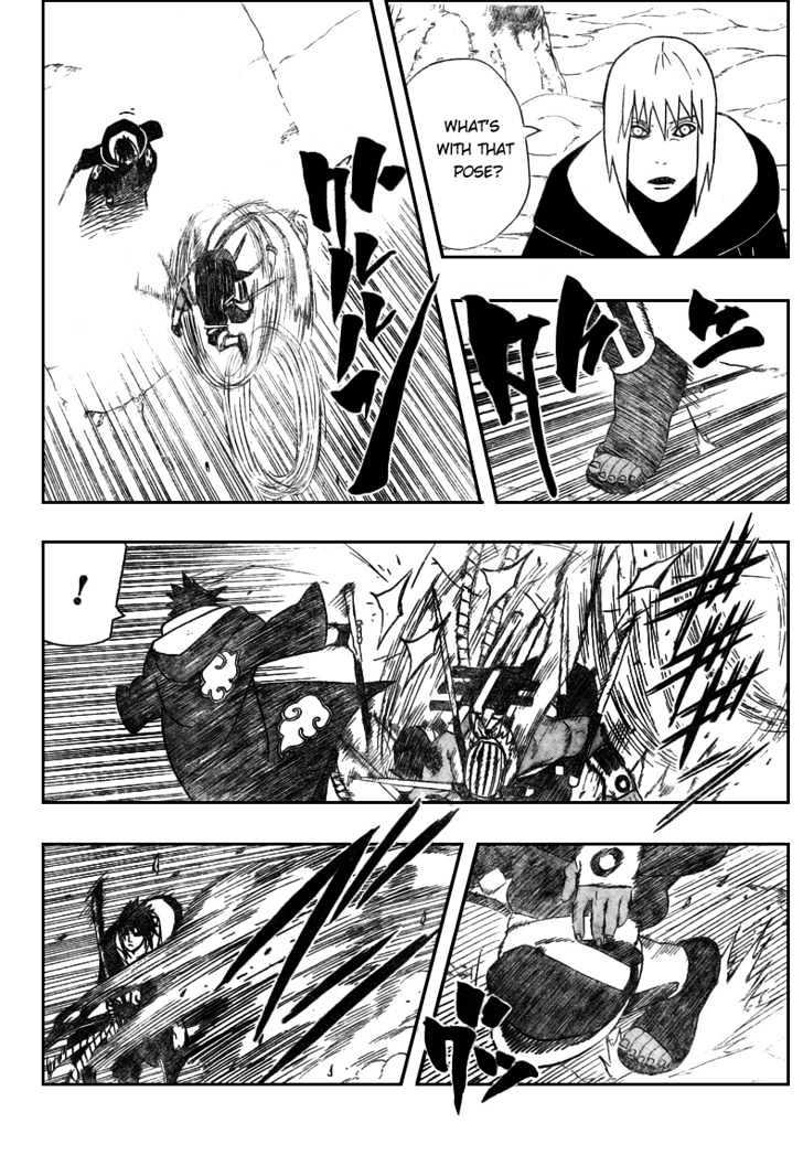 Vol.44 Chapter 411 – The Eight- Tails vs. Sasuke!! | 13 page