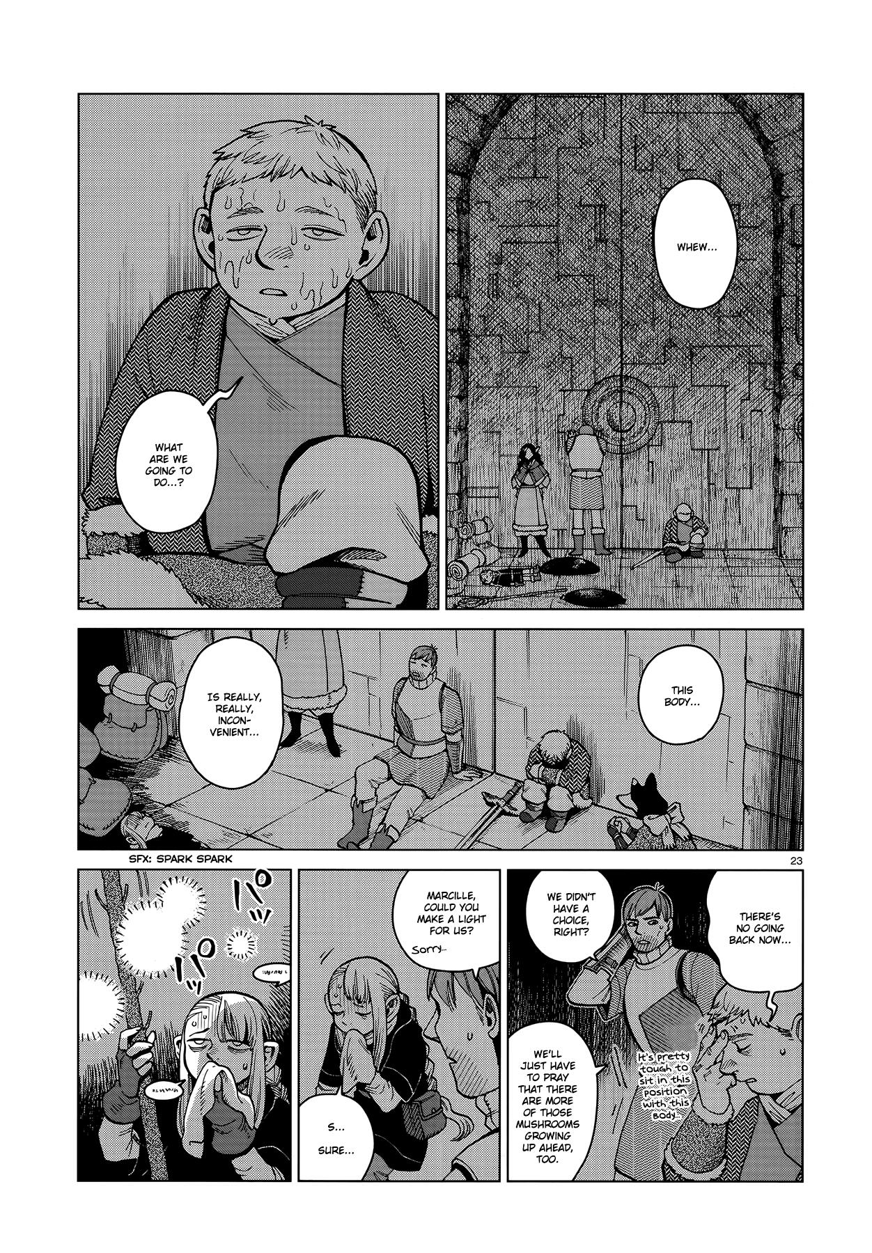 Dungeon Meshi Chapter 50: Dumplings page 23 - Mangakakalot