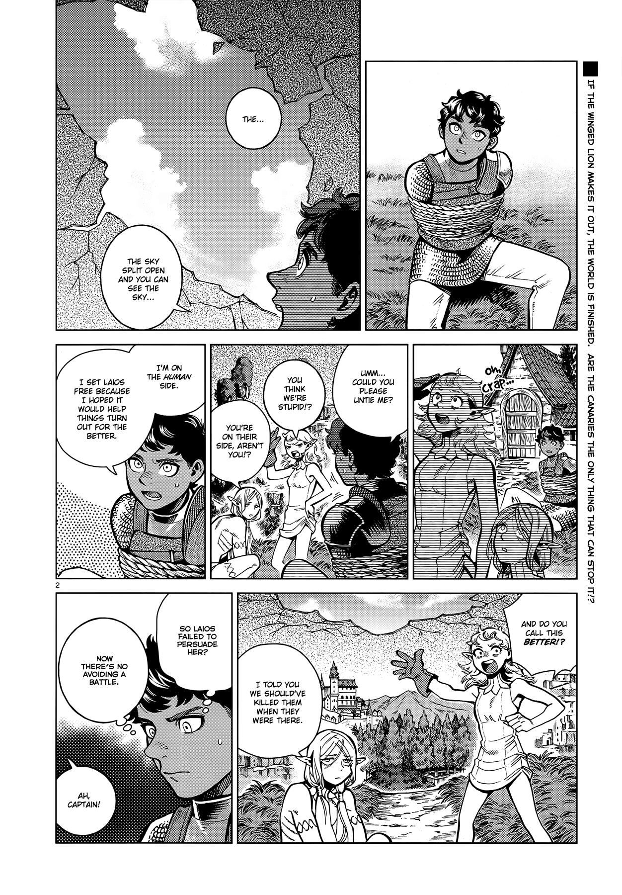Dungeon Meshi Chapter 83: Marcille Ii page 2 - Mangakakalot