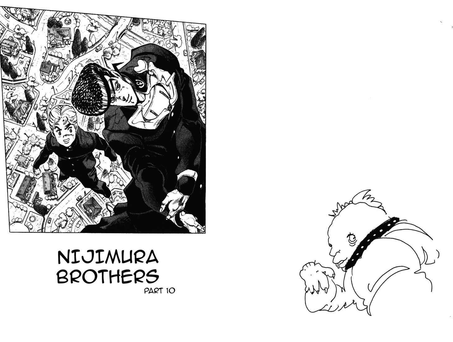 Jojo's Bizarre Adventure Vol.30 Chapter 283 : Nijimura Brothers Part 10 page 1 - 