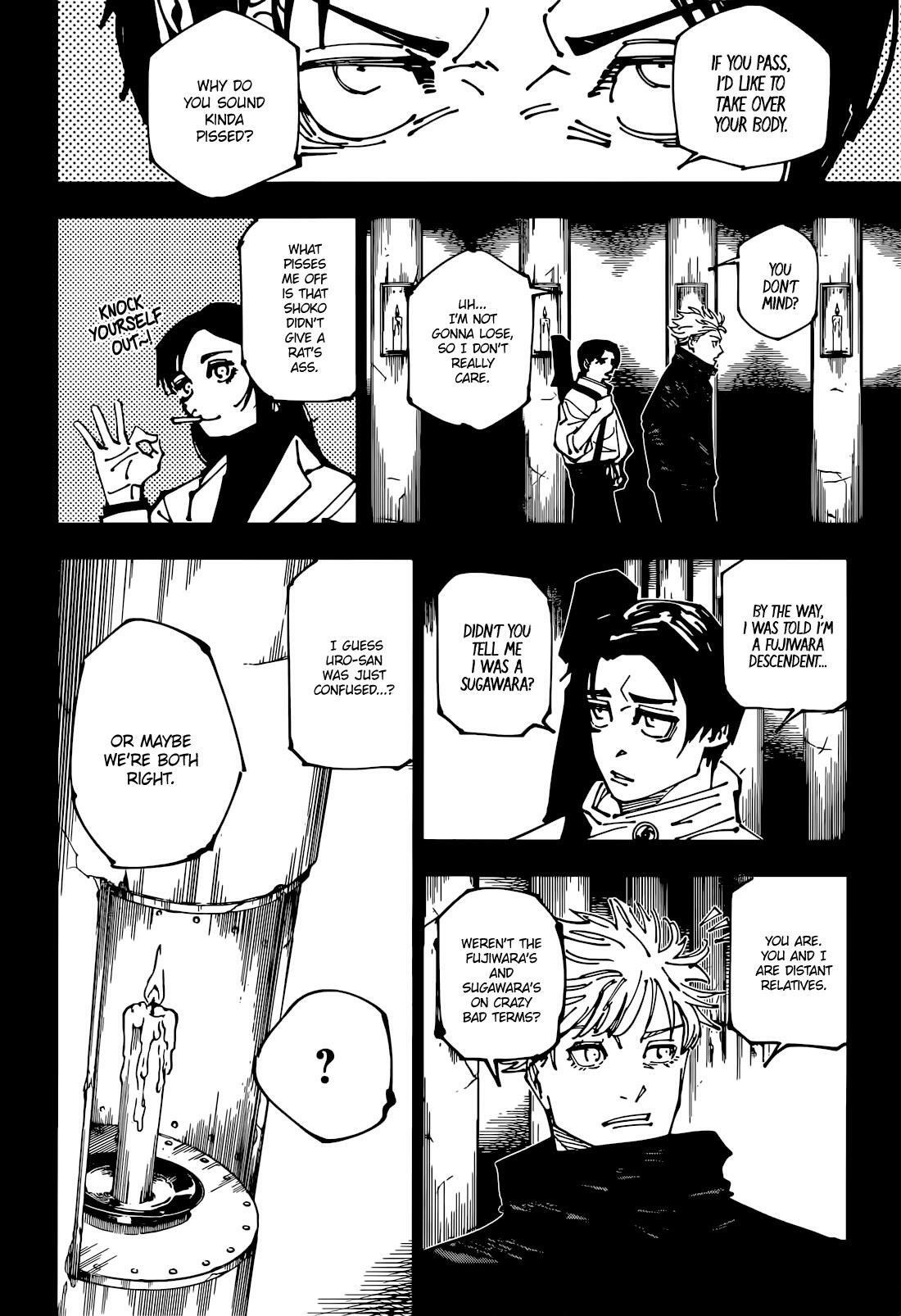 Jujutsu Kaisen Chapter 261: The Decisive Battle In The Uninhabited, Demon-Infested Shinjuku ㉞ page 9 - kaisenjujutsu.com