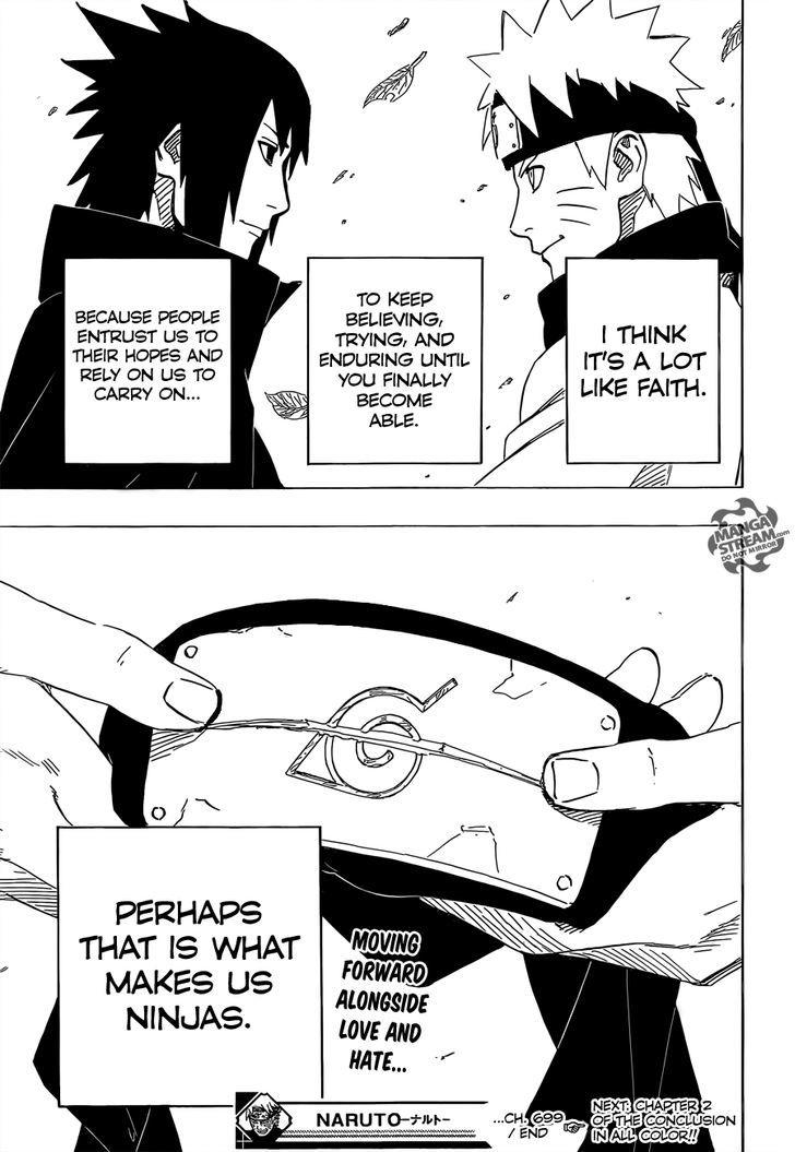 Naruto Vol.72 Chapter 699 : The Seal Of Reconciliation  