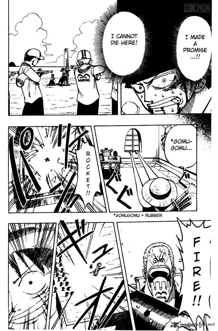 One Piece Chapter 5 : Pirate King And The Great Swordsman page 17 - Mangakakalot